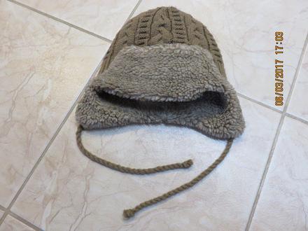 Zimná huňatá čiapka/baranica zn. pletex, <50