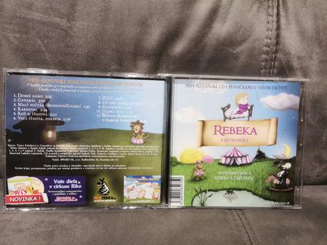 Cd pesničky o rebeke,