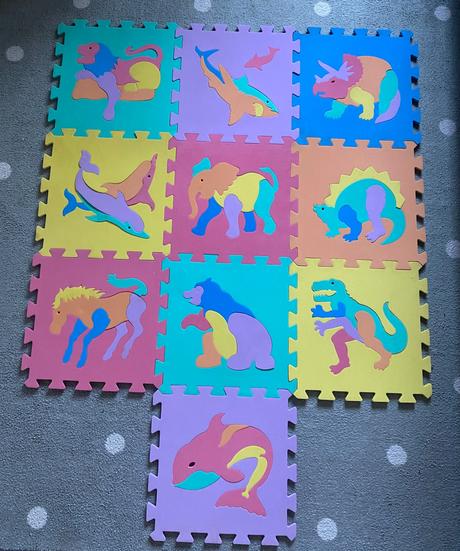Farebné penove puzzle, 