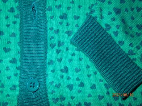 Zelený svetrík, charles vögele,110