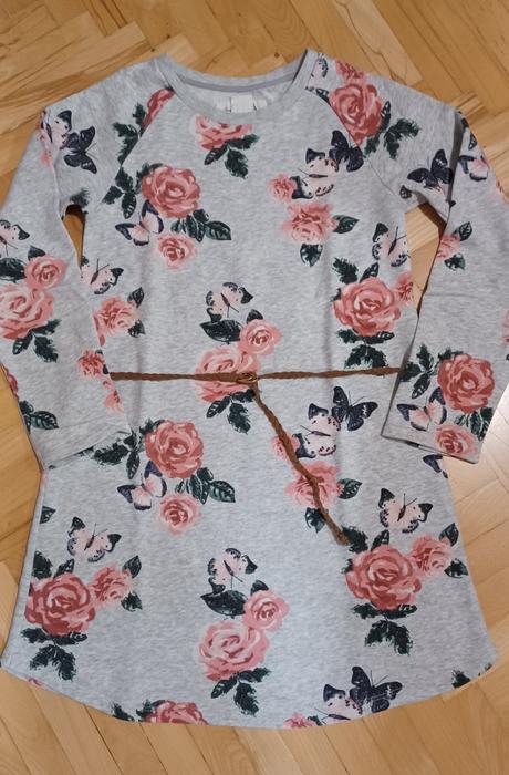 Kvietkované šaty h&m, veľ. 134/140, h&m,134