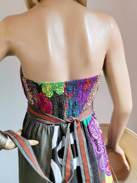 D. e. p. t. - krásne letné šaty z ľanu, m