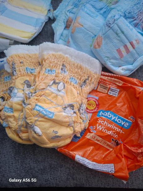 Plienky do vody, 4 kg - 9 kg