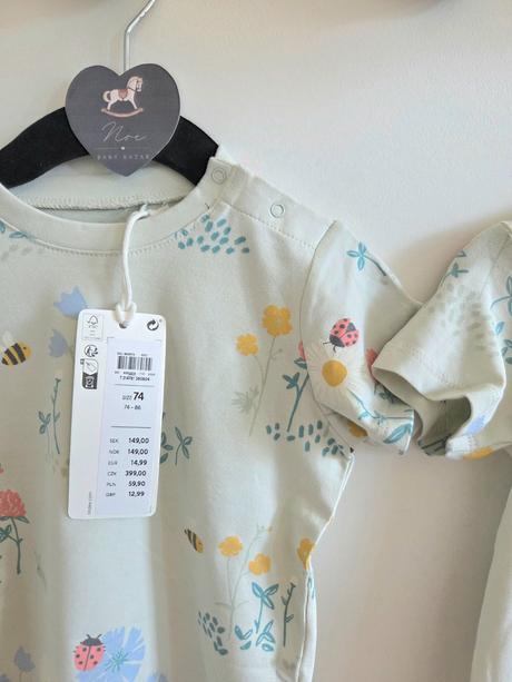 Lindex 74 a 80 tričko chrobáčiky, lindex,74