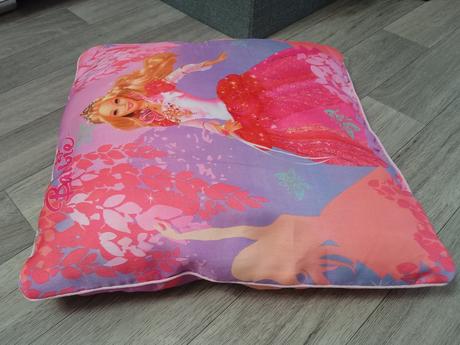 Poduška vankúš barbie 42x42cm, šírka (cm): 40,dĺžka (cm): 40