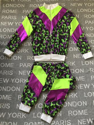 Pansky kostym roky 80/90 jogingova suprava s, 