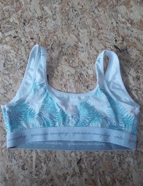 Bavlnená podprsenka na cvičenie, m