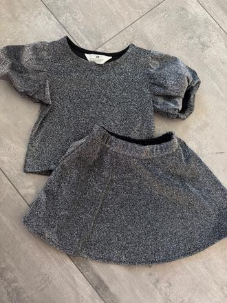 Šaty komplet, h&m,104