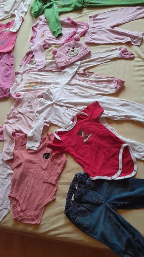 Balík oblečenia 74/80, 68–80