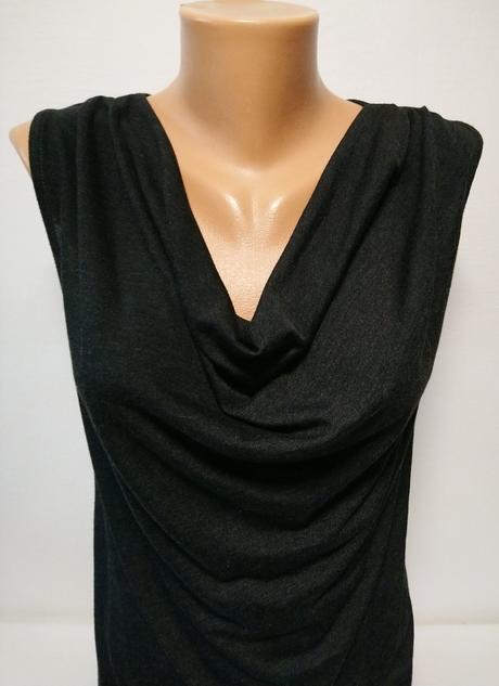 Dámsky tmavo sivý top, amisu, amisu,l