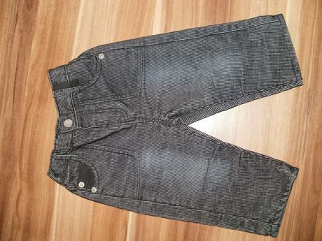 Menčestrové nohavice, mothercare,74