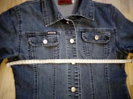 Riflová bunda veľkosť l, l