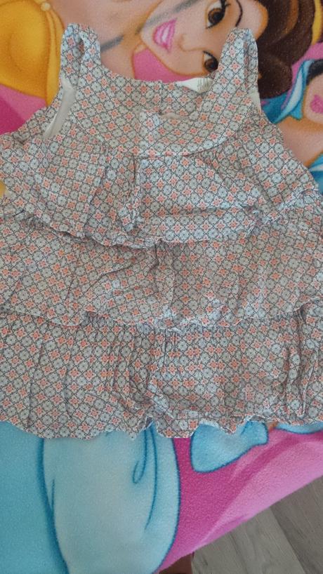 Letná blúzka s volánikmi, h&m,134