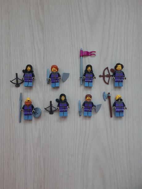 Predám lego mix figúrok vojakov/vyberačov daní,