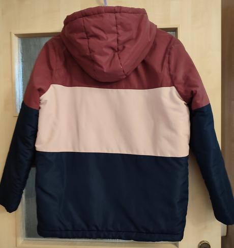 Dievčenská vatovaná vetrovka na zimu, tchibo,158