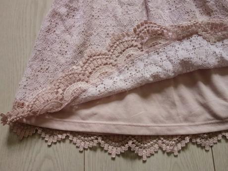 Čipkované šaty h&m 110/116, h&m,110