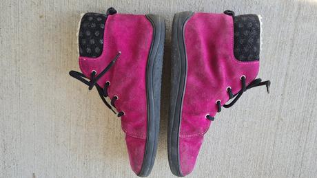 Zimné barefoot tikki beetle leather fuchsia 35, tikki,35