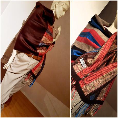 Pashmina kašmirový pléd, 