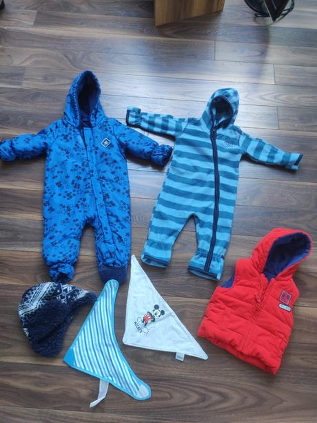 Balík oblečenia chlapec 62-68, 62