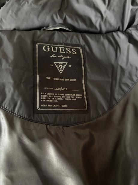 Zimna bunda, guess,m