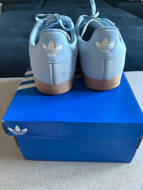 Bledomodré tenisky 38 2/3, adidas,38