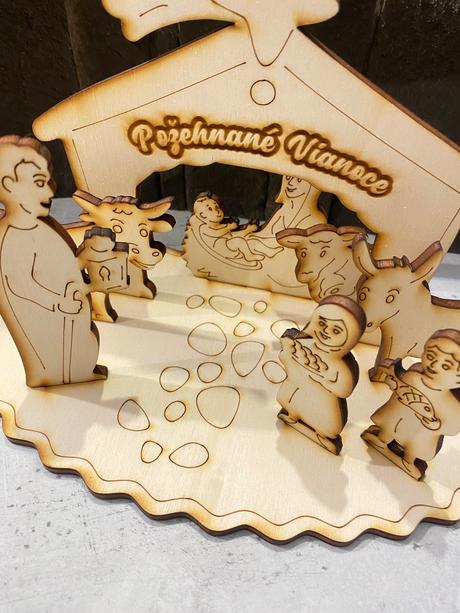 Malý drevený betlehem, 