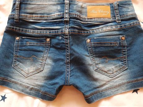 Rifľové kraťasy miss cherry, s