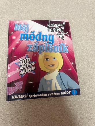 Moj modny zapisnik knižka, 