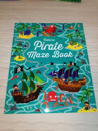 Usborne pirate maze book nau19,