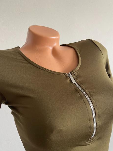 Khaki body top, xs, xs
