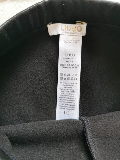 Legíny a tricko liu jo, liu jo,98