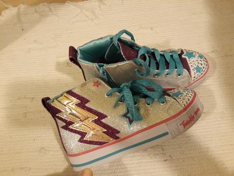 Blikacie tenisky, skechers,30