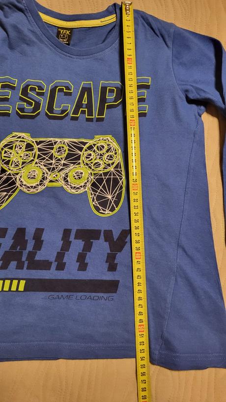 2x tričko dlhý rukáv velk. 146/152, 146