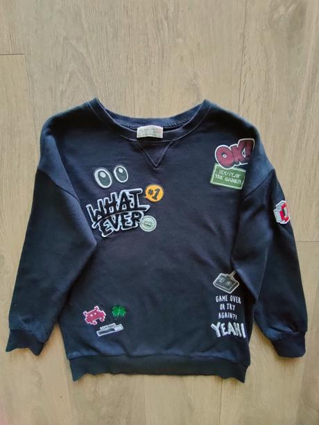 Štýlová mikina zn.zara, 9-10 r., 140 cm, zara,140