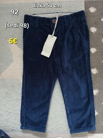 Zamatove nohavice 98, coolclub,98