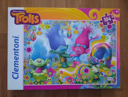 Puzzle clementoni "trolovia" (2ks), 