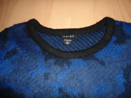 Modry sveter, amisu,xs