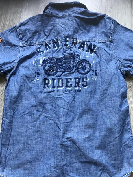 Košeľa dzinsová 12-13 rokov, h&m,158