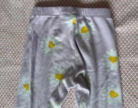 Fialová bavlnená mikina s margarétkami, zara, 104, zara,104