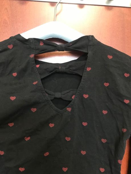 Tričko so srdiečkami, reserved,m