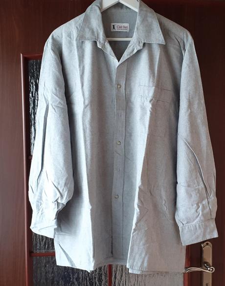 Pánska košela, sivá, xl, xl