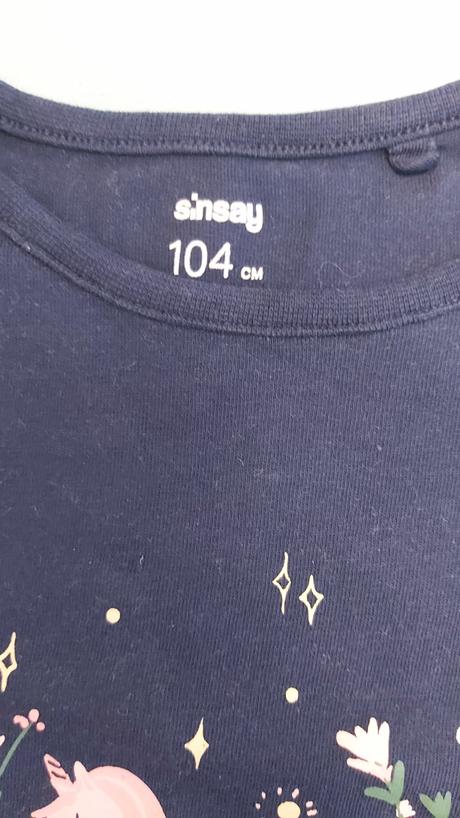 Tričko jednorožec 104, sinsay,104