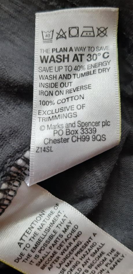 Tričko s motýľmi, marks & spencer,128