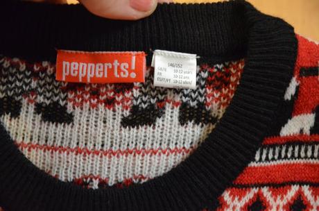 Pulover vianocny motiv mikulas 146 / 152 pepperts, pepperts,146