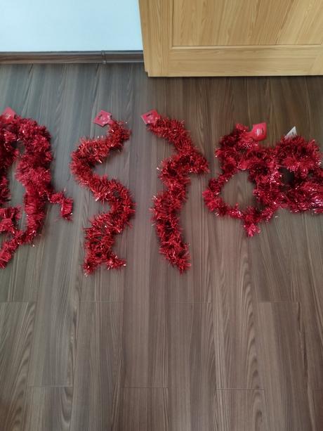 Girlanda na stromček, 