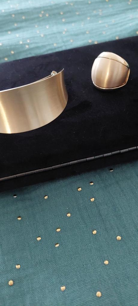 Sada prsteň a spona,