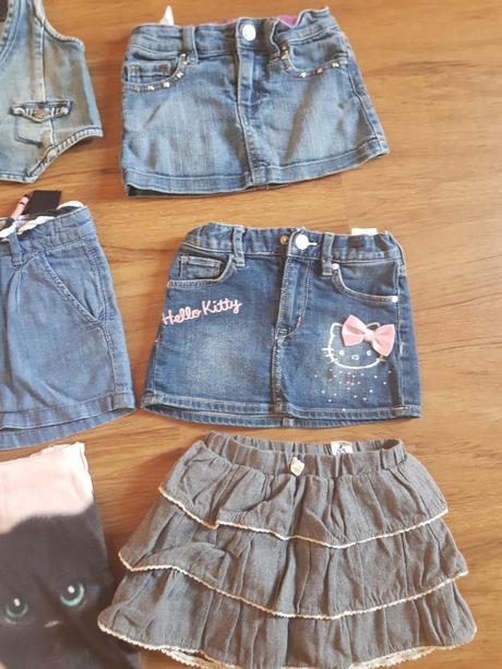 Sukne,saty,vesta, h&m,98