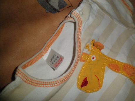 Letné nohavice s tričkom na 9-12 mesiacov aj viac, next,80