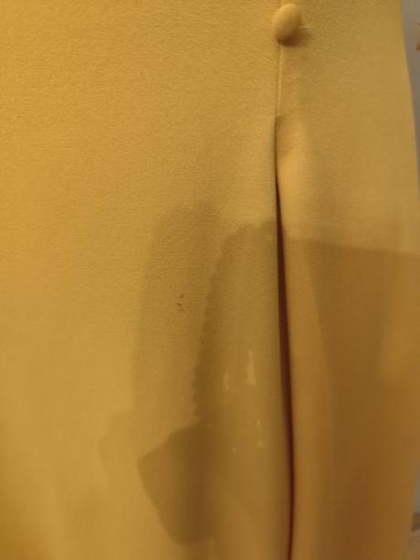 Horčicovo žlté šaty, orsay,42