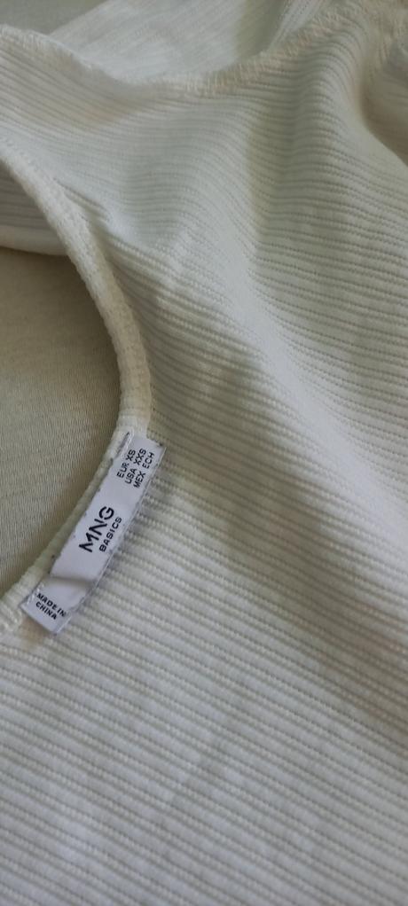 Biely top mango, mango,xs